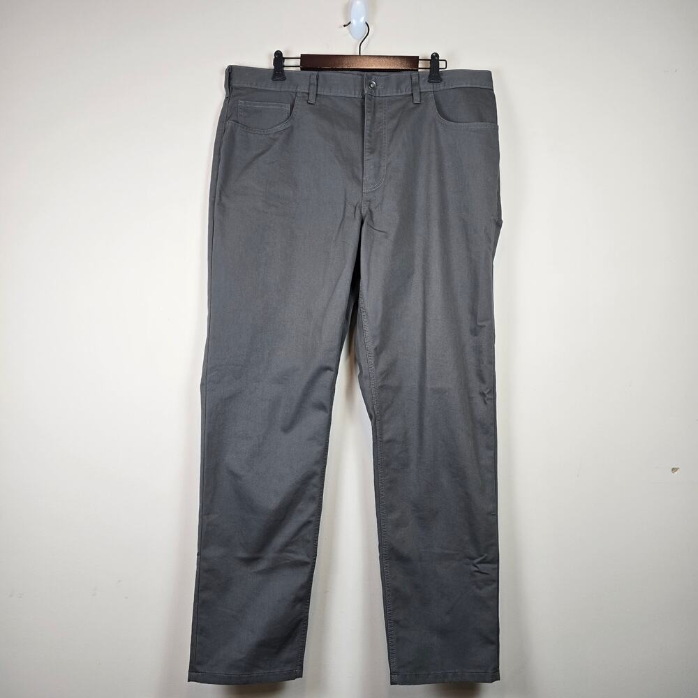 Patagonia Men's Twill Traveler 5-Pocket Pants Size 40" x 32" Regular Forge Grey
